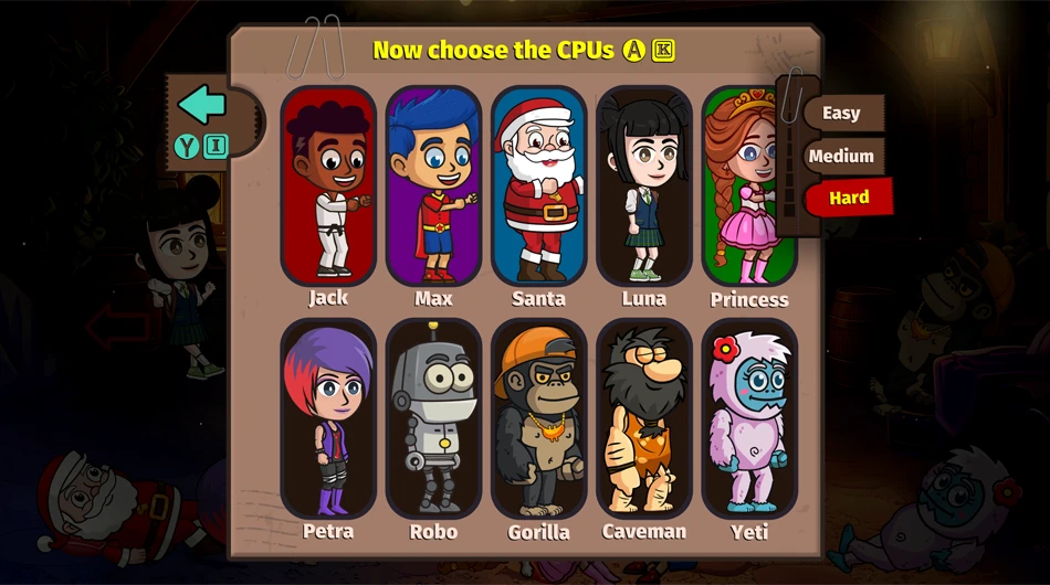 Educational Family Games 1-4 player local multiplayer gameplay